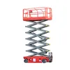 Different type hydraulic scissor lift platform price