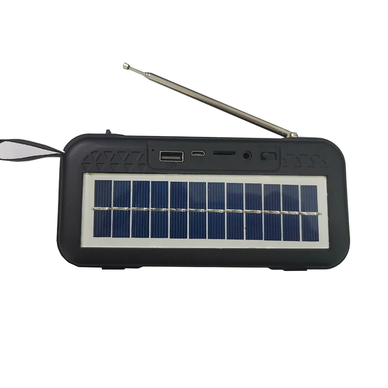 low price solar charger portable fm