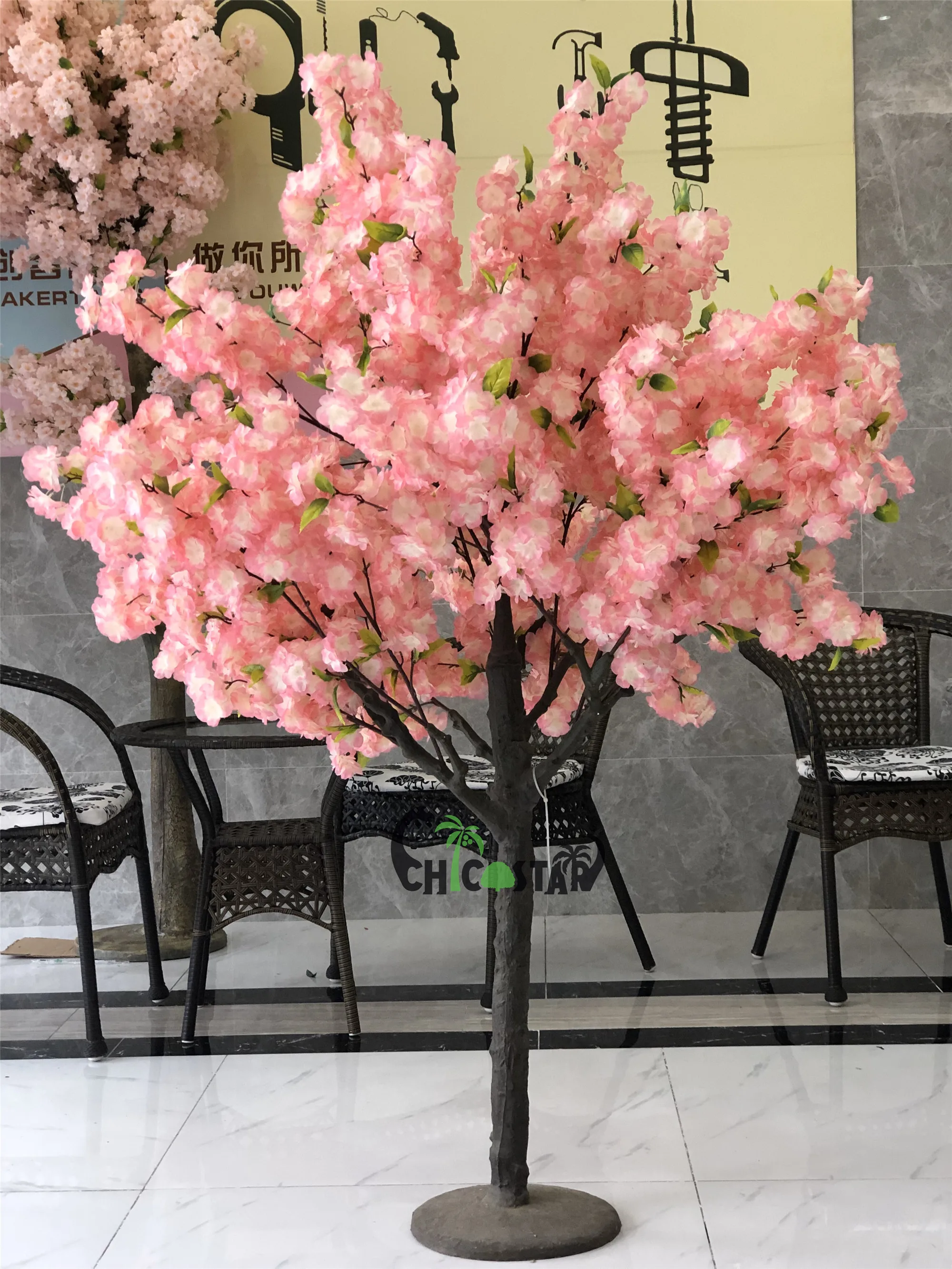 Wholesale Artificial Blossom Japanese Flower Tree Plant / Wedding ...