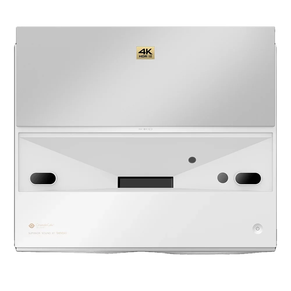 Professional wall-mount installation of a 100-inch TV showing reinforced stud anchors and cable management