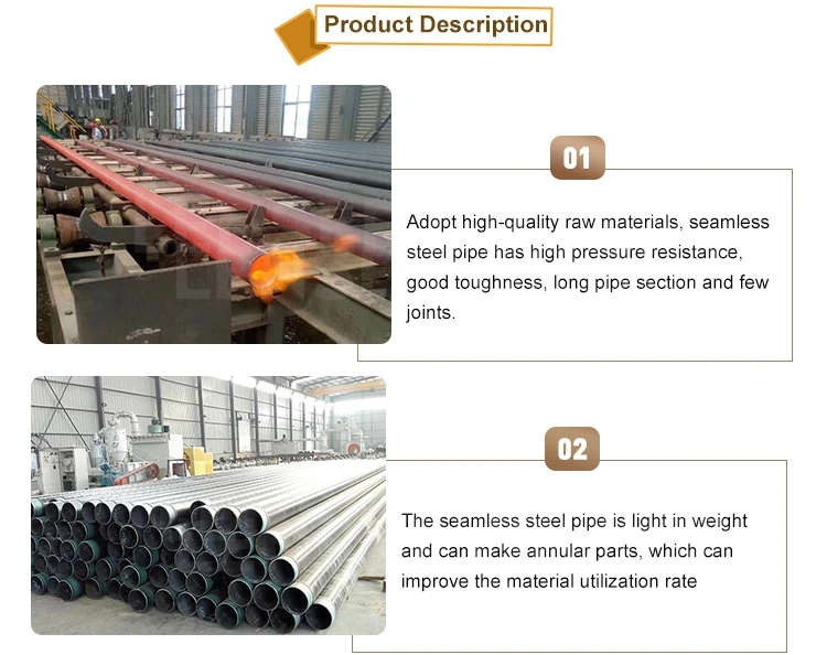 A106 API 5L A53 Carbon Steel Pipe SCH 40 ERW Seamless Hollow Section Pipeline for Oil With Bending Processing Service