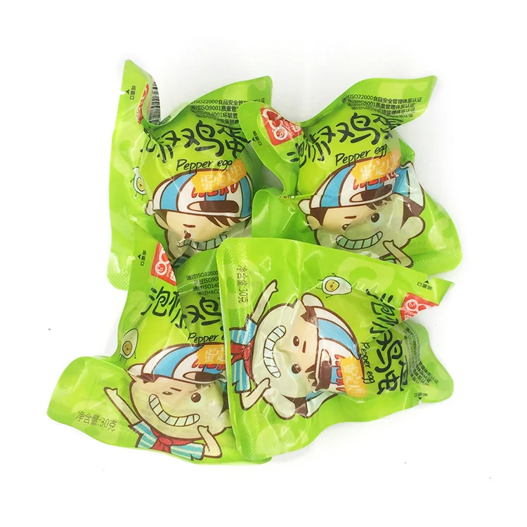 
China wholesale sales supplier pickle baked snacks eggs 