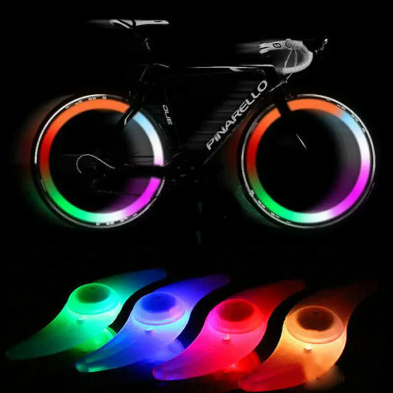 Colorful Cycling LED Spoke Light For Bike Bicycle Wire Tire Tyre Wheel Decoration Lamp