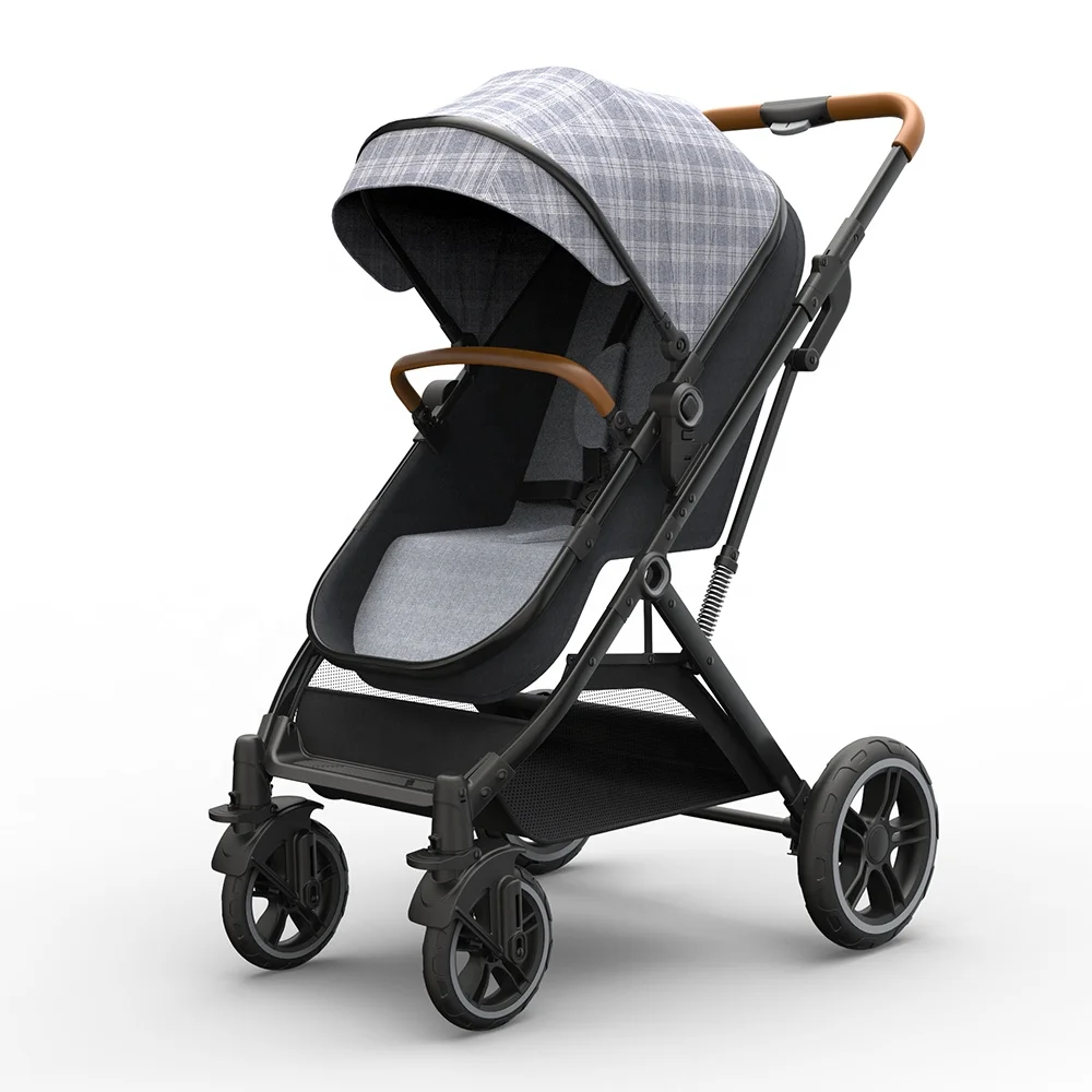 three fold light high-land baby pram stroller
