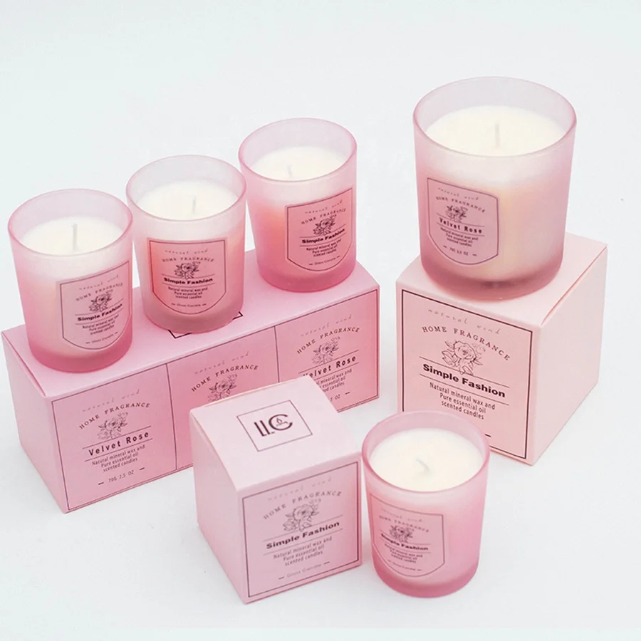 Wholesale Frosted Black Glass Candle Jars With Lid Glass Candle Vessels Buy Glass Candle Jars