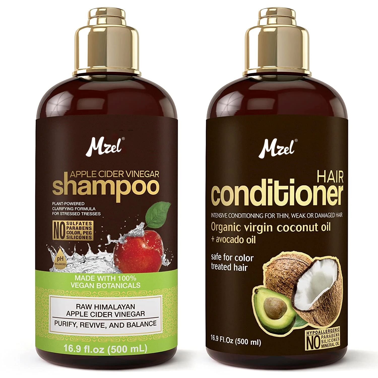 Private Label Organic Natural Apple Cider Vinegar Shampoo And Conditioner  For Dry Hair Men And Womens - Buy Shampoo And Conditioner,Organic Shampoo, Hair Dye Shampoo Product on 