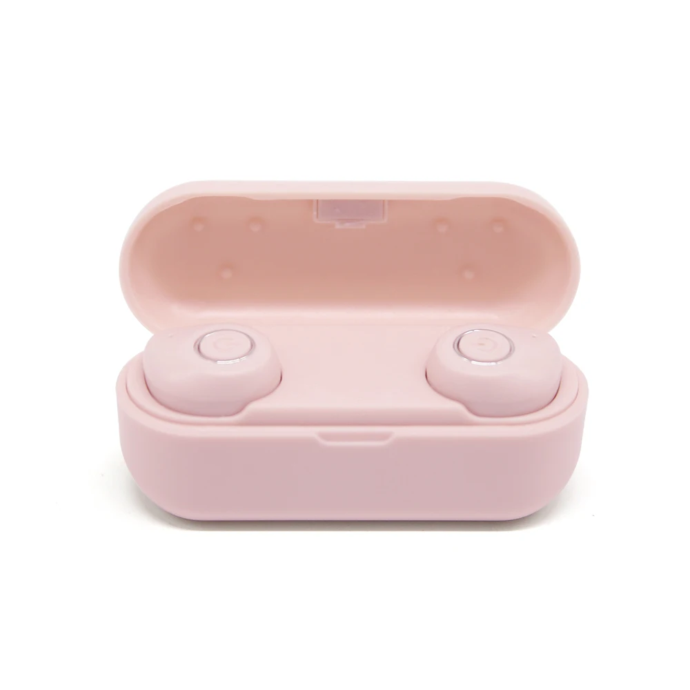 
Factory Wholesale Price In Ear Headphone Stereo Wireless Earphone True Wireless TWS Earbuds with Charging Case 