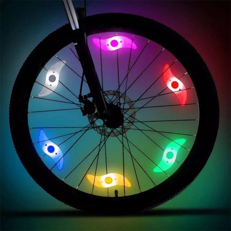 Bicycle LED Flash Light, Mountain Road Bike LED Neon Tyre Wheel Lights