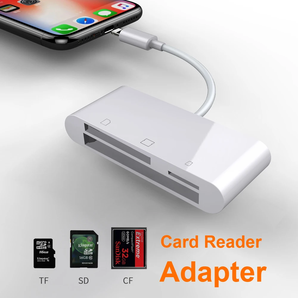 multi card cf sd memory card reader - ANKUX.COM