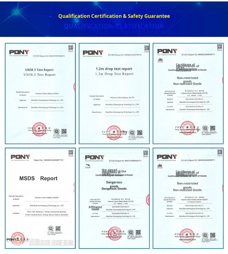 Rechargeable 601665-680mAh Li-polymer Battery for Reading Pen & Recording Pen Portable Devices-in Stock 1 Year Warranty