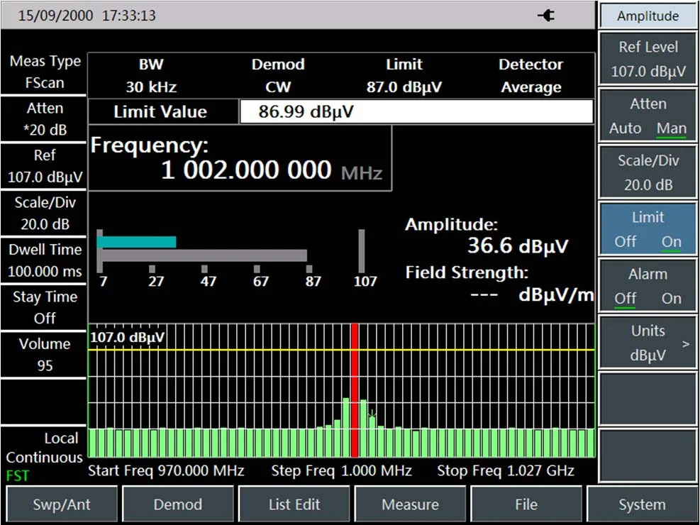 w & f onefind wf4024d 9khz 20ghz 寬頻帶手持式頻譜分析儀用於微波