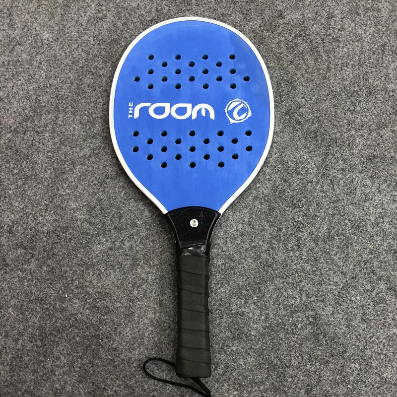 Wholesale Wood Beach Tennis Racket Carbon Fiber Twill Beach Paddle Ball ...