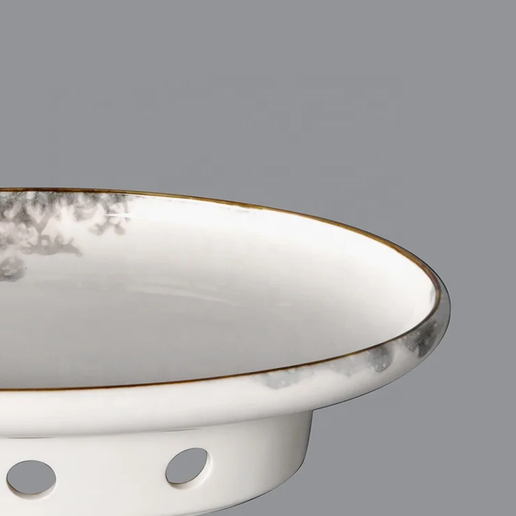 oval ceramic plates