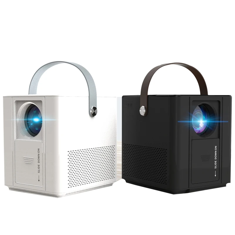 
Factory supply LCD smart projector 60-180inch projection 1280*720P LED projector Android 1+8G video home cinema 