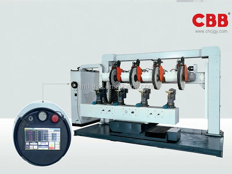 Cnc Polishing Machine For Stainless Steel Zinc Alloy Parts Door Handles