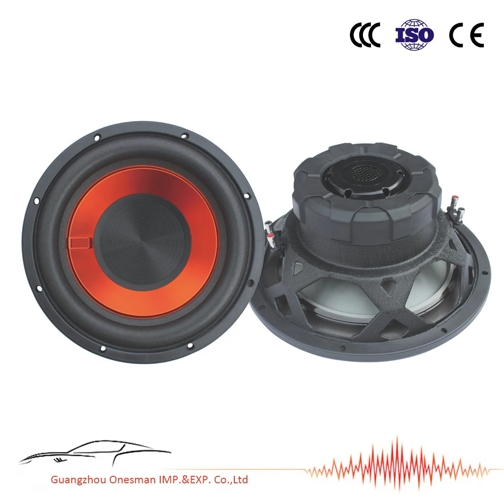 Oem Competition Spl Car Active Powered Subwoofer 10 Inch Car Subwoofer