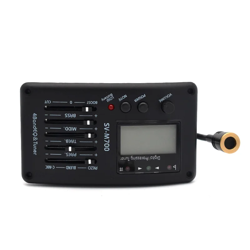 Svm700 Acoustic Guitar With Micro Phone And Digital Procedding Tuner