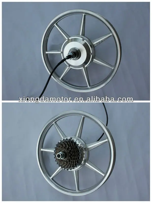 14'' High speed Brushless Gear Electric Bicycle Motor / Ebike Motor