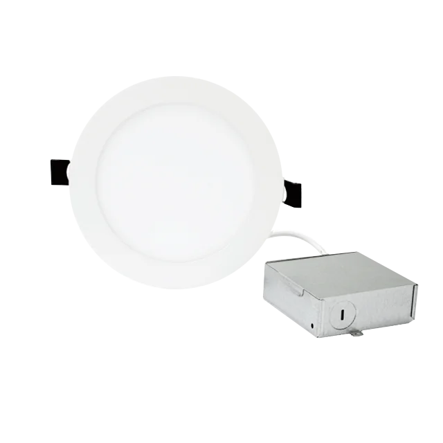 Free shipping to USA 3 CCT tunable 4inch 6 inch led recessed low profile slim round flat panel light