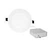 5 CCT tunable 4inch 6 inch led recessed low profile slim round flat panel light with junction box dimmable