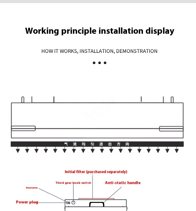 Air Purifier, FFU, Galvanized Steel - detail 44