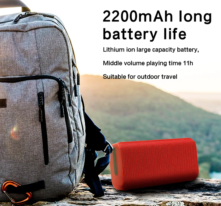 Hot sale Portable BT27 Wireless Speaker V4.2 Fabric BT Speaker Customize BT Speaker Support TF/USB/Hands-free Call - ANKUX.COM