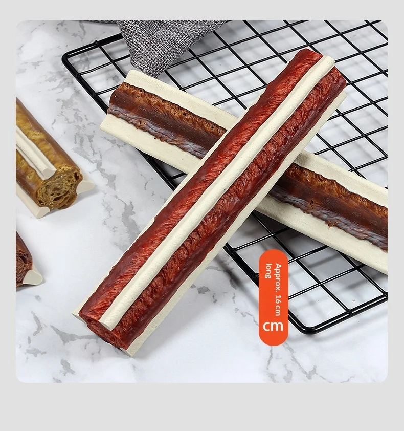 Dog Grinding Stick Medium/Large Beef Flavor Tooth Cleaning Bone Bite Resistant Alaska Snack Lutton Skebab details
