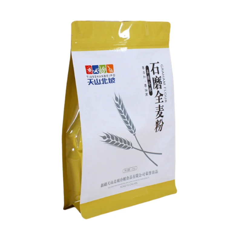 custom printing food grade packaging environmentally friendly nylon resealable ziplock 1kg 2kg 10kg smell proof flour bag buy flour bag smell proof bag ziplock bag product on alibaba com