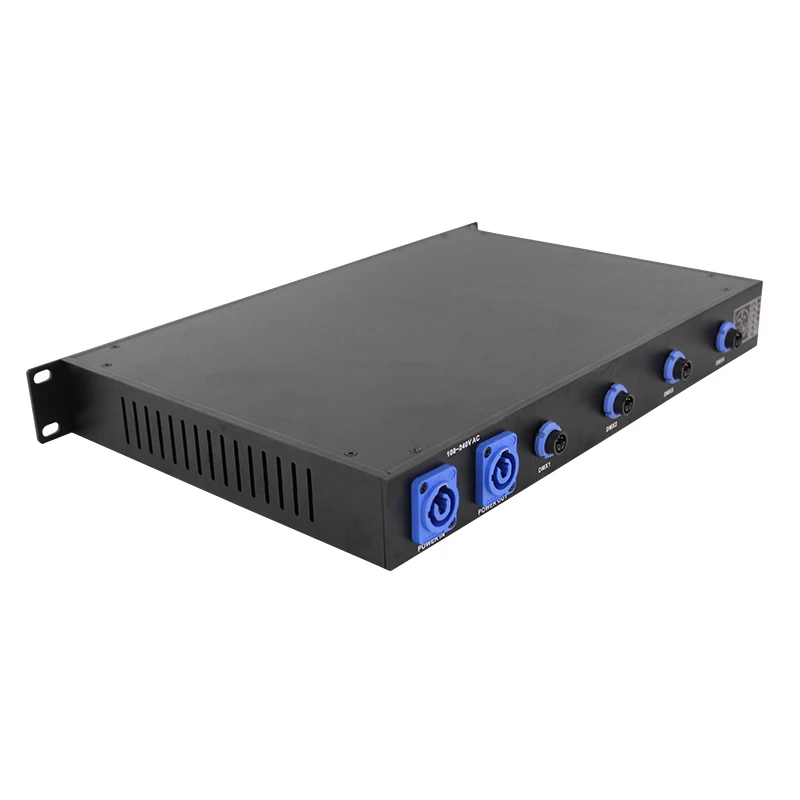 4 Channel LED Music Control - RJ45 Ethernet to DMX Controller