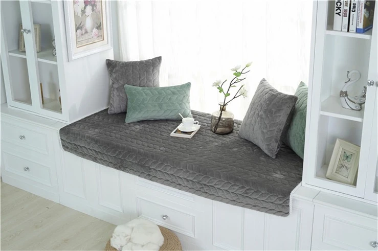 High quality custom waterproof cut furniture protectors L-shaped elastic sofa cover