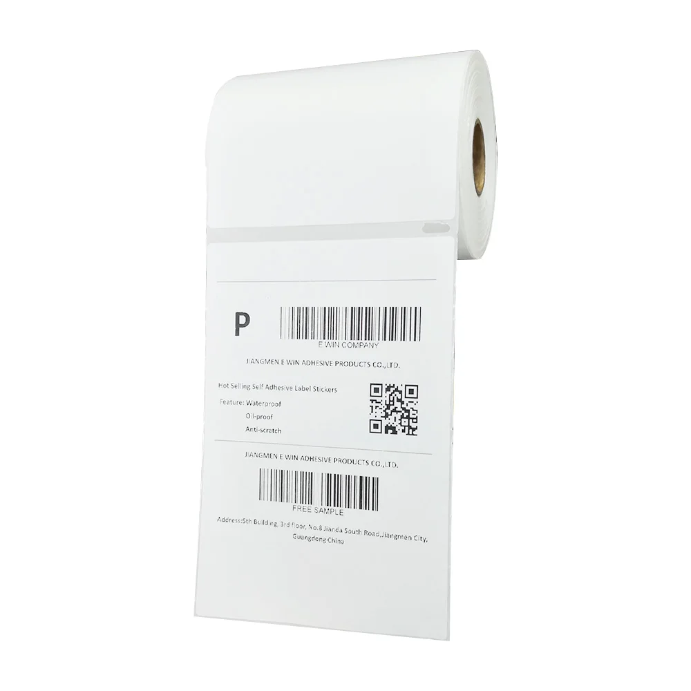 Fanfold 4x6 Direct Thermal Labels Shipping Label/ Barcode Labels For ...