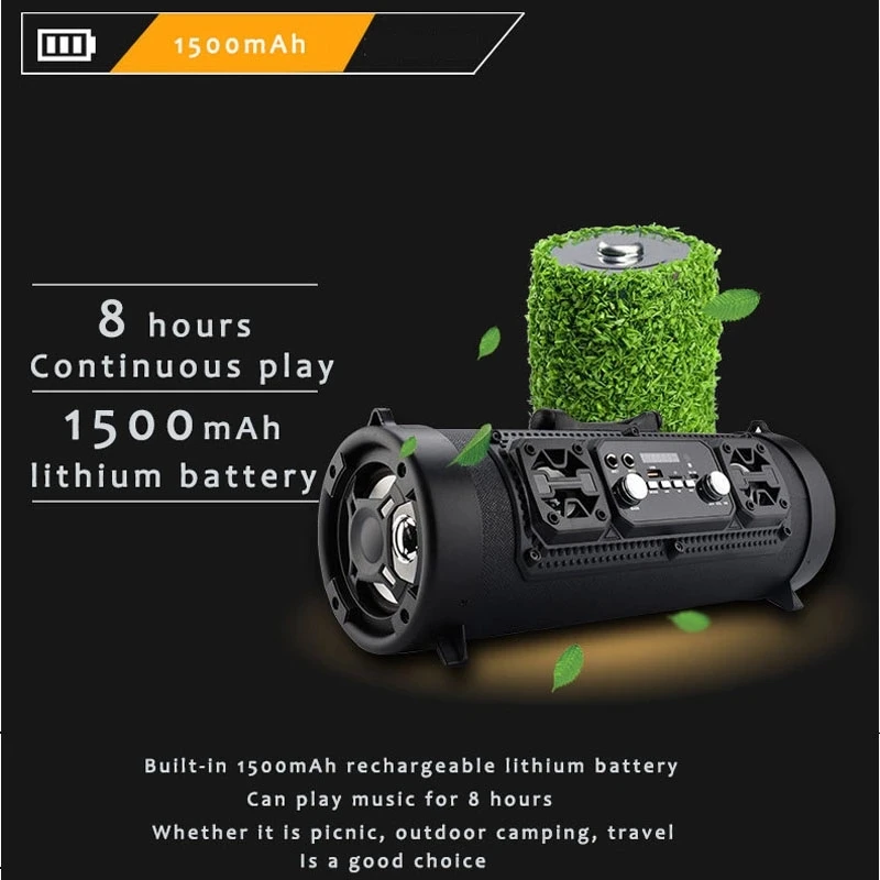 New Design Professional Mini Portable Wireless Blue tooth Outdoor Home Theater Speaker Waterproof subwoofer - ANKUX.COM