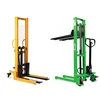 1.6m 2m 3m Hydraulic Hand Lift manual forklift pallet stacker