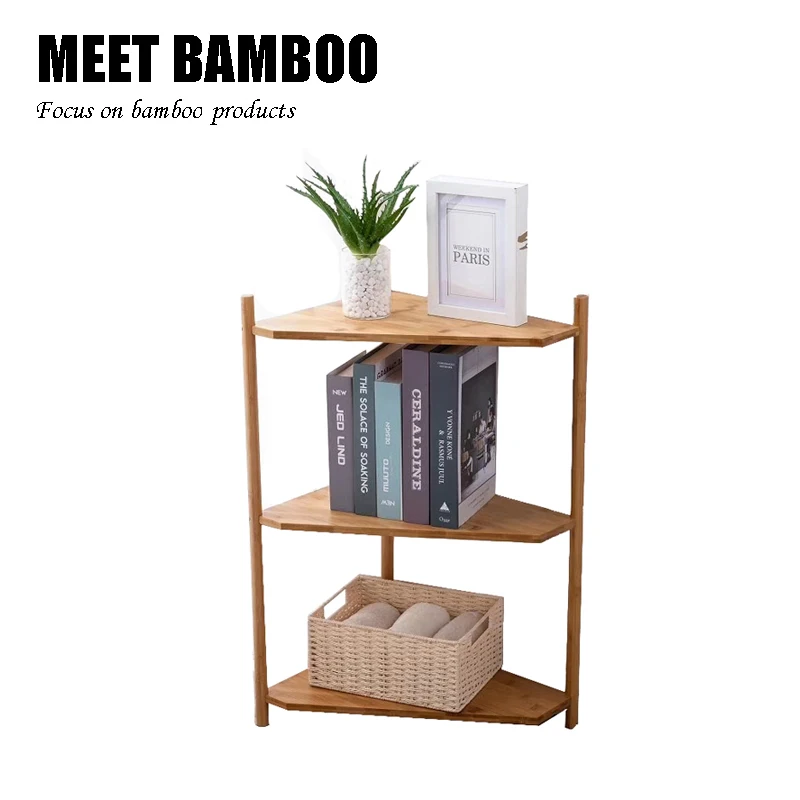 Bambus Ecke Lager Regal Dusche Caddy Badezimmer Caddy Organizer Für