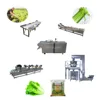 500kg/hr leaf vegetable washing cutting machine / spinch vegetable processing line for sale