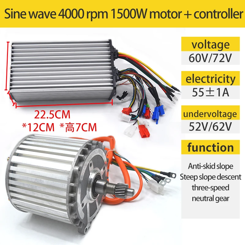 Slen Motor Sine Wave Electric Scooter Motor,Silent Electric Vehicle Motor,High ...