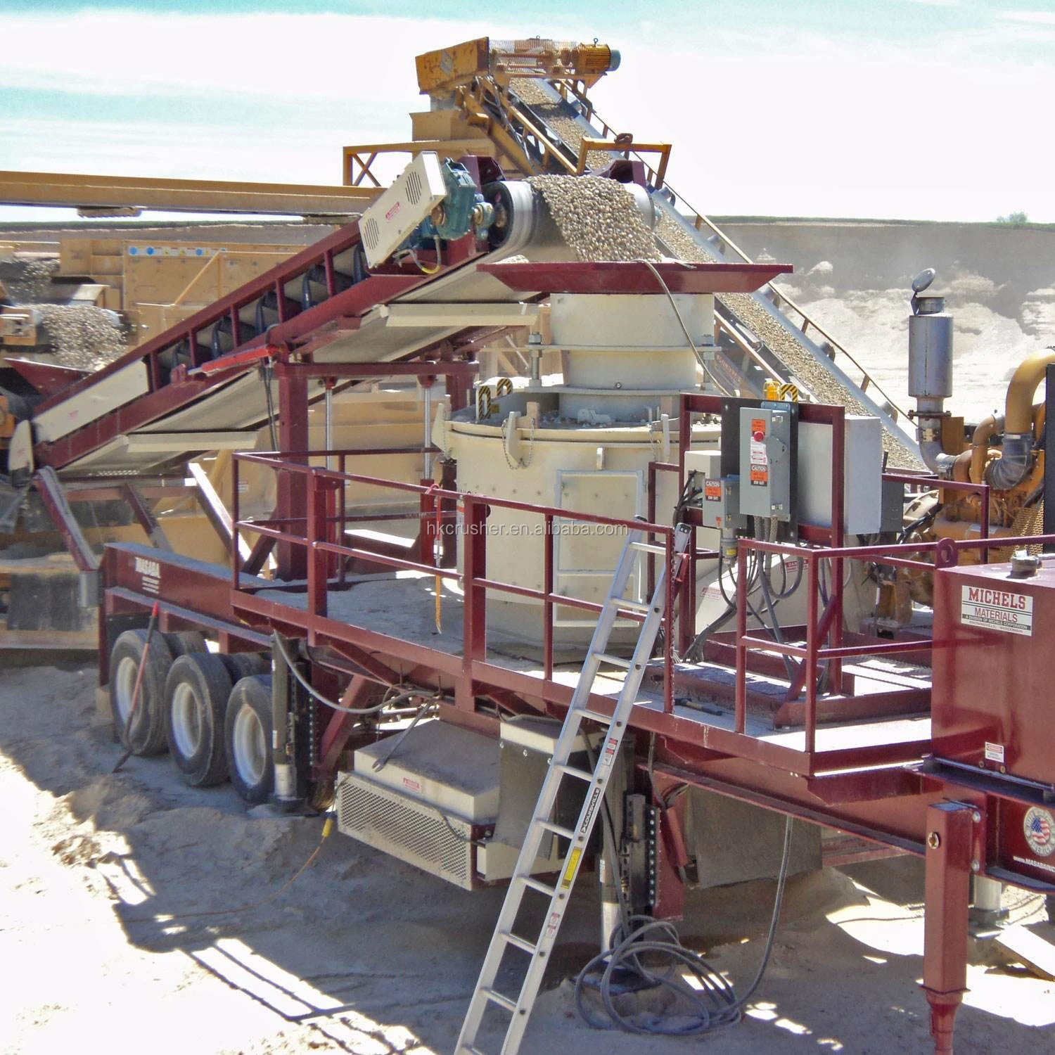 VSI sand making machine crusher