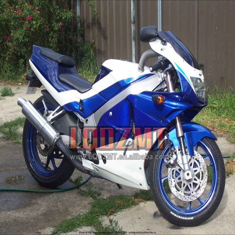 Blue White ZXR250 for Kawasaki Ninja ZX2R ZX 2R ZXR 250