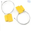 Colorful Big Flag Plastic Wrapped Lock Cable Seal 1.8mm