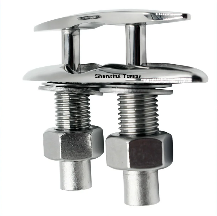 Marine Hardware Pull Up Boat Cleats 6 Inch Retractable Lowprofile