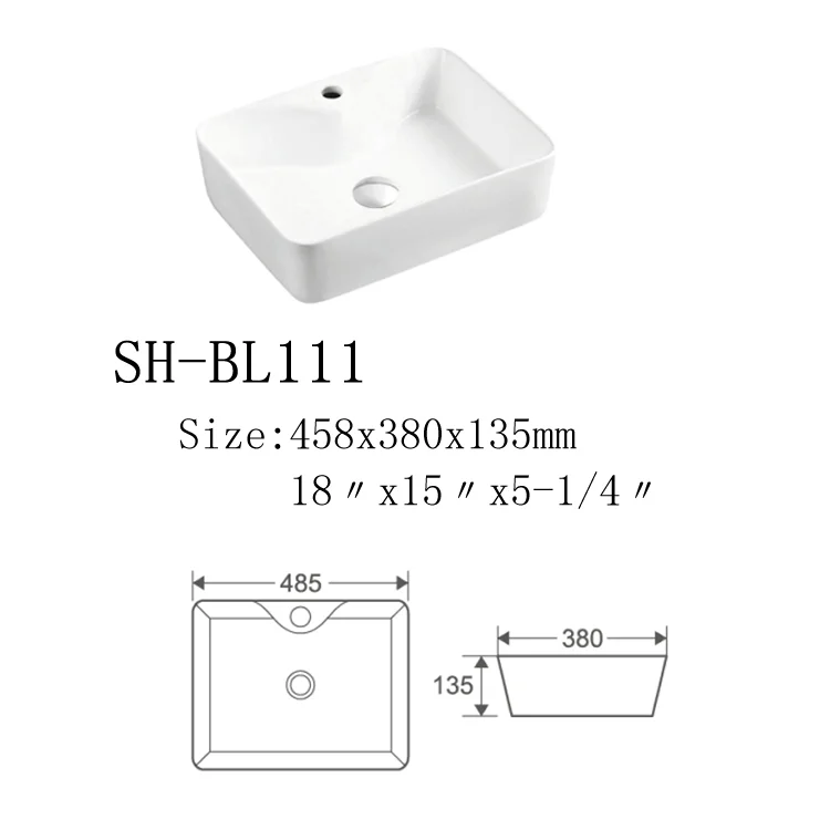 Hot-Sale high quality cheap price modern design ceramic bathroom hand wash basin