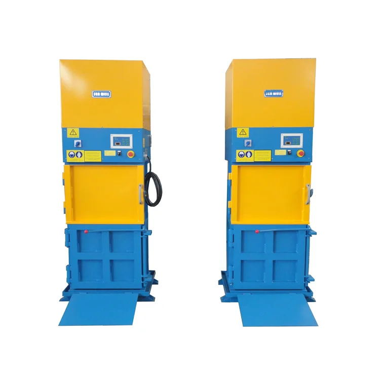 Multiple Functions Small Portable Vertical Hydraulic Solid Garbage Compactor Electrical