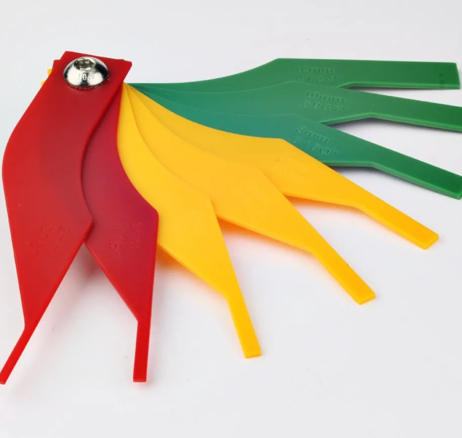 Car Brake Pad Scale / Thickness Gauge / Measuring Instrument Wear Measuring Instrument Car