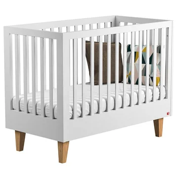 Solid Wood Material And En71 Certificate Baby Cot Baby Cribs Twin