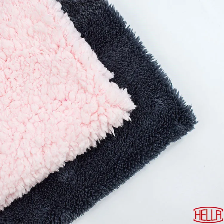 sgs proved for buying house 100 polyester sherpa fabric