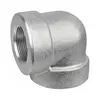 socket weld A105 pipe fitting 90 degree LR sw elbow with NPT thread