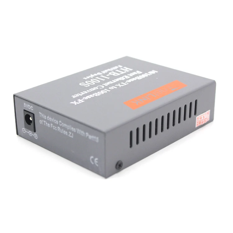 Convertisseur de média à fibre optique 10 / 100Mbps RJ45 mode unique 25KM  HTB-3100A / B 1 paire - Cdiscount Informatique