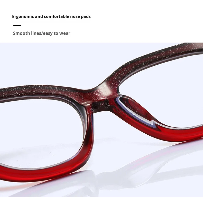 Blue Light Blocking Women's Optical Eyeglass Frames Luxury Style_voghion.com