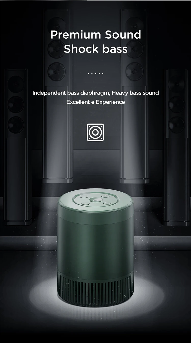 JOYROOM M09 mini speaker Support wireless bt connection TF card - ANKUX.COM