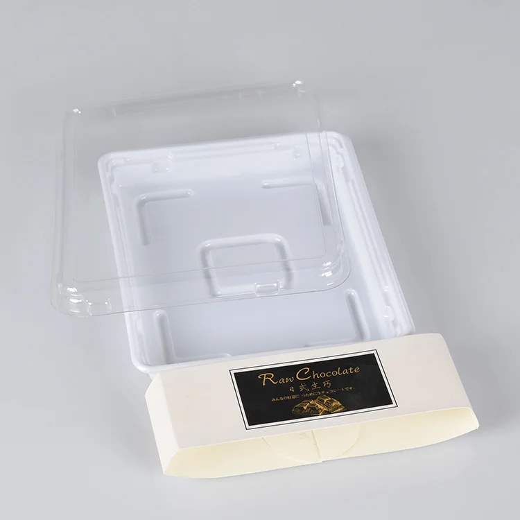 2020 Hot Sale Food Grade Disposable Plastic Crispy Durian Cake/Cake Box Packaging
